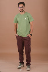 Soft Pistachio Men’s Premium 240 GSM T-Shirt – Dare & Rise