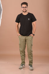 Midnight Black Men’s Premium 240 GSM T-Shirt – Dare & Rise