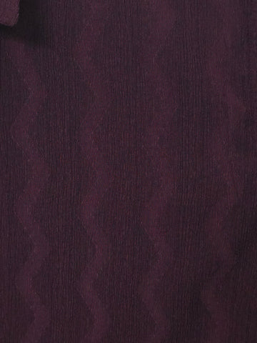 Wine Maroon Comfort Flex Wave Shirt - For Women
