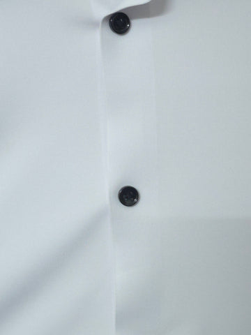 White Stitchless Shirt - For Men - Seamless perfection
