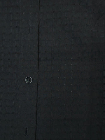 Black Sheer premium Burberry Checks Shirt - For Women