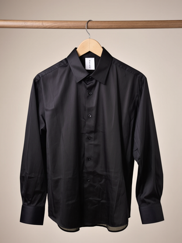 Black Stitchless Shirt - For Women - Seamless perfection