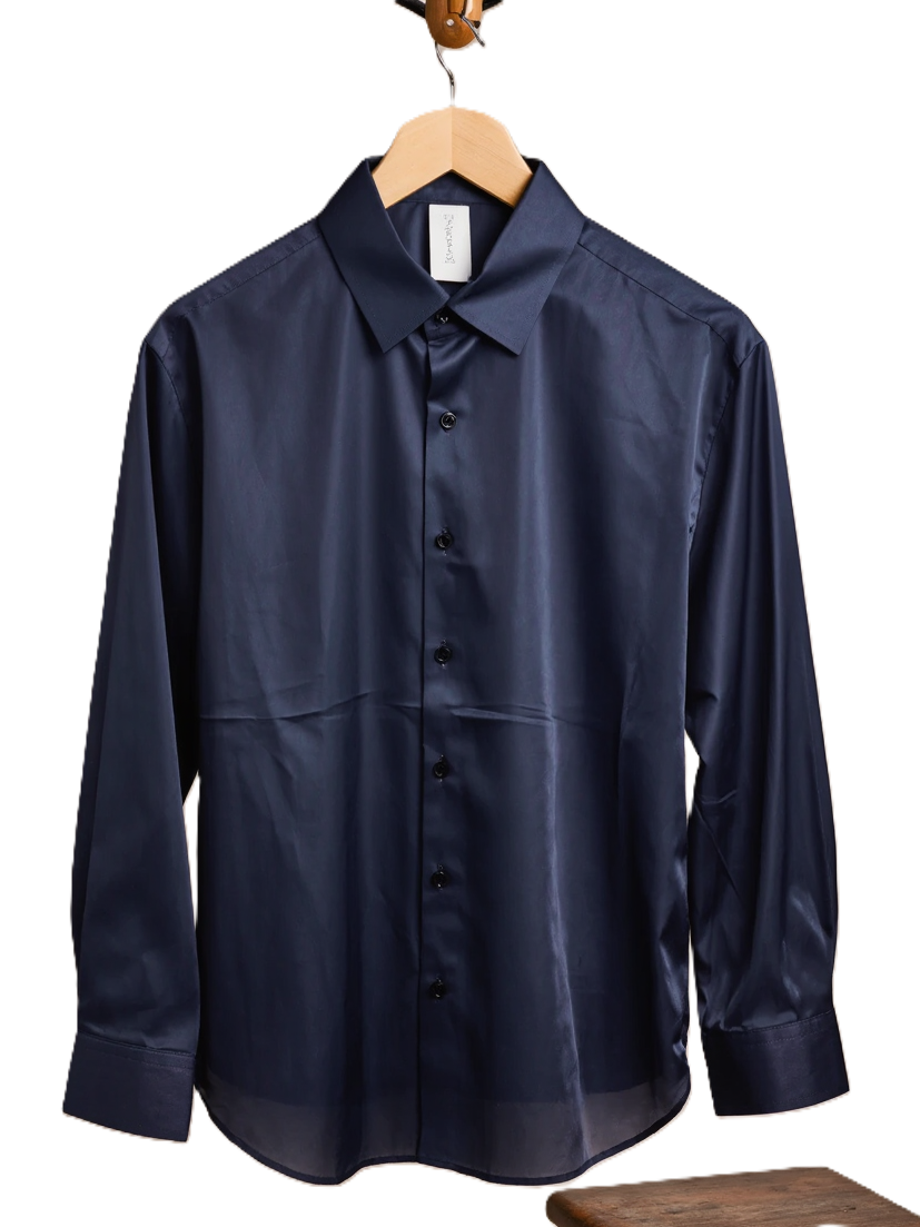 Blue Stitchless Shirt - For Women - Seamless perfection
