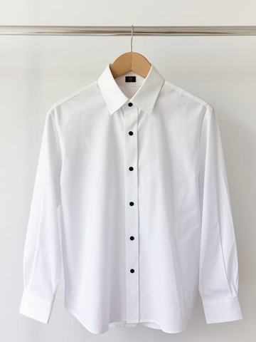 White Stitchless Shirt - For Men - Seamless perfection