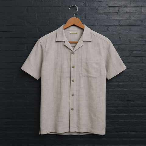 Men's Silver Grey Eco wave Shirt