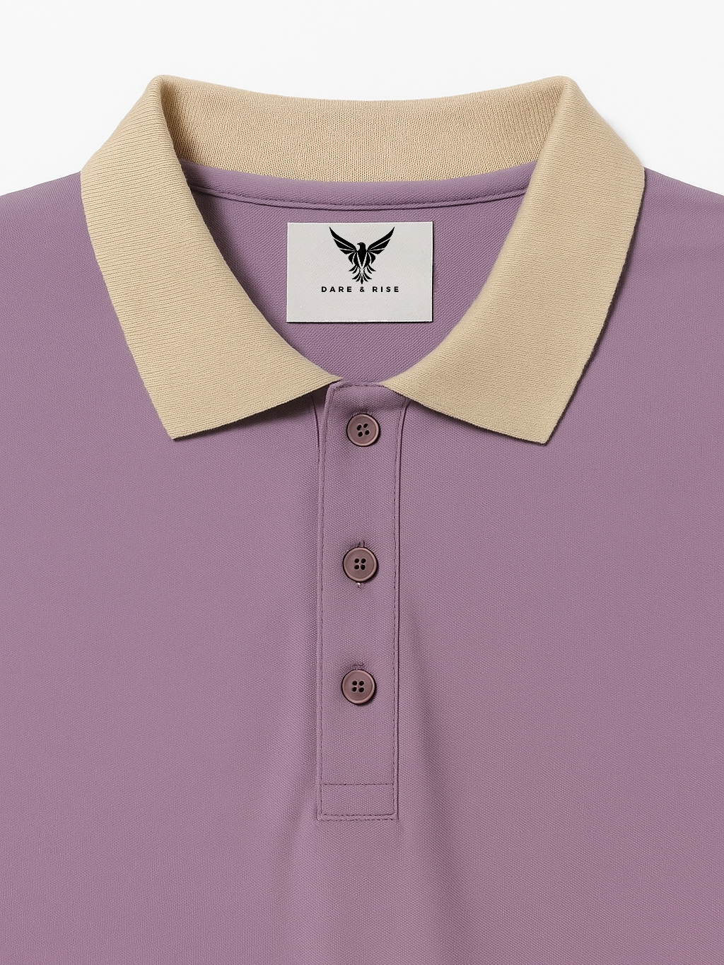 Dusty Lavender Classic Style Timeless Polo - For Women