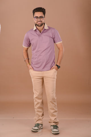 Lavender Frost Men’s Premium  Polo – Dare & Rise