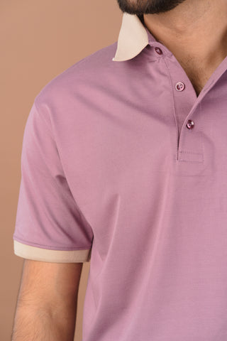 Lavender Frost Men’s Premium  Polo – Dare & Rise