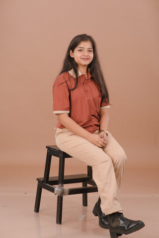 Golden Sand beige Women’s Premium Micro-Corduroy Lifestyle Trousers – Dare & Rise