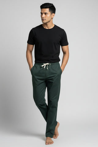 Forest Green Men’s Smart-Tech Lifestyle Trousers – Dare & Rise