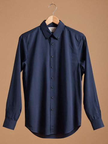 Blue Stitchless Shirt - For Men - Seamless perfection