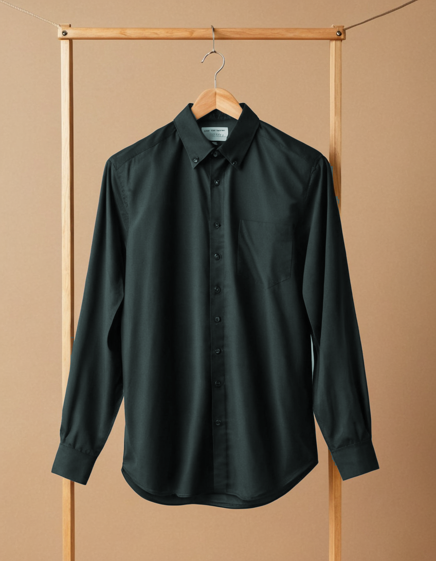Teal Grey Stitchless Shirt - For Women - Seamless perfection