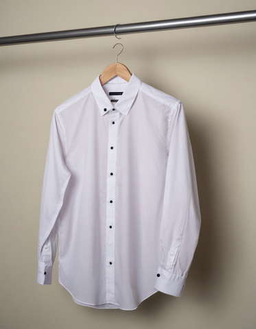 White Stitchless Shirt - For Men - Seamless perfection