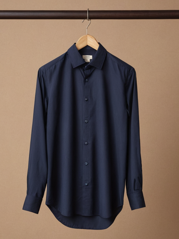 Blue Stitchless Shirt - For Men - Seamless perfection